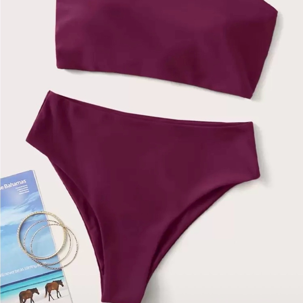 SHEIN Deep Purple Bikini Set